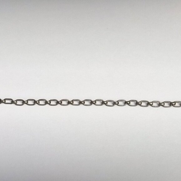 VTG 835 Silver Bracelet by Friedrich Binder Germany 7" Minimalist Chain Nordic - Picture 3 of 5